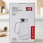 প্রিমিয়াম জুস জগ/ওয়াটার পিচার | Premium Water Glass Jug | Glass Pitcher 2.2 Liter
