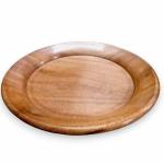 সুন্নতী বাবলা কাঠের প্লেট | Premium Wooden Plate